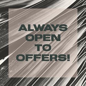 Feel free to make an offer!